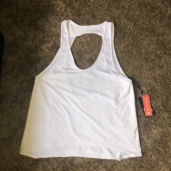 (Vimmia) energy white workout tank - Picture 3 of 5